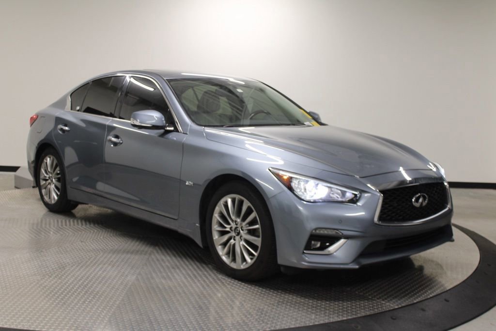 Used 2020 INFINITI Q50 Luxe w/ Essential Package (3.0T Luxe) RWD image 12