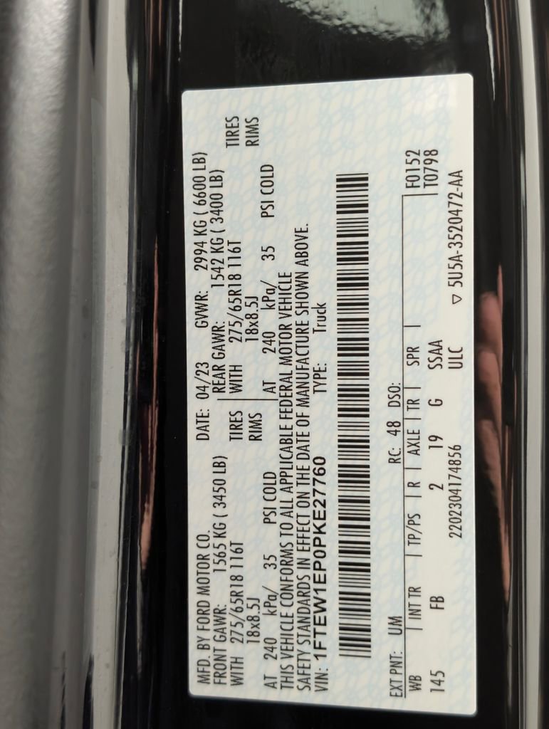 Certified 2023 Ford F150 XLT w/ Equipment Group 302A High image 25