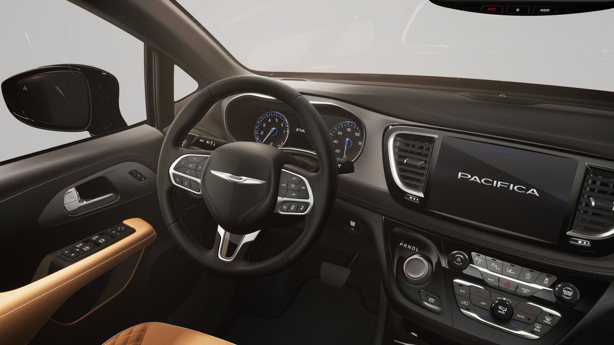 New 2026 Chrysler Pacifica Pinnacle w/ Trailer Tow Group FWD image 9