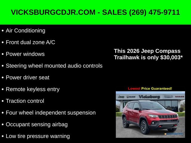 New 2026 Jeep Compass Trailhawk image 11