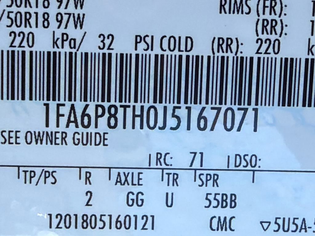 Used 2018 Ford Mustang Premium w/ Equipment Group 201A RWD image 28