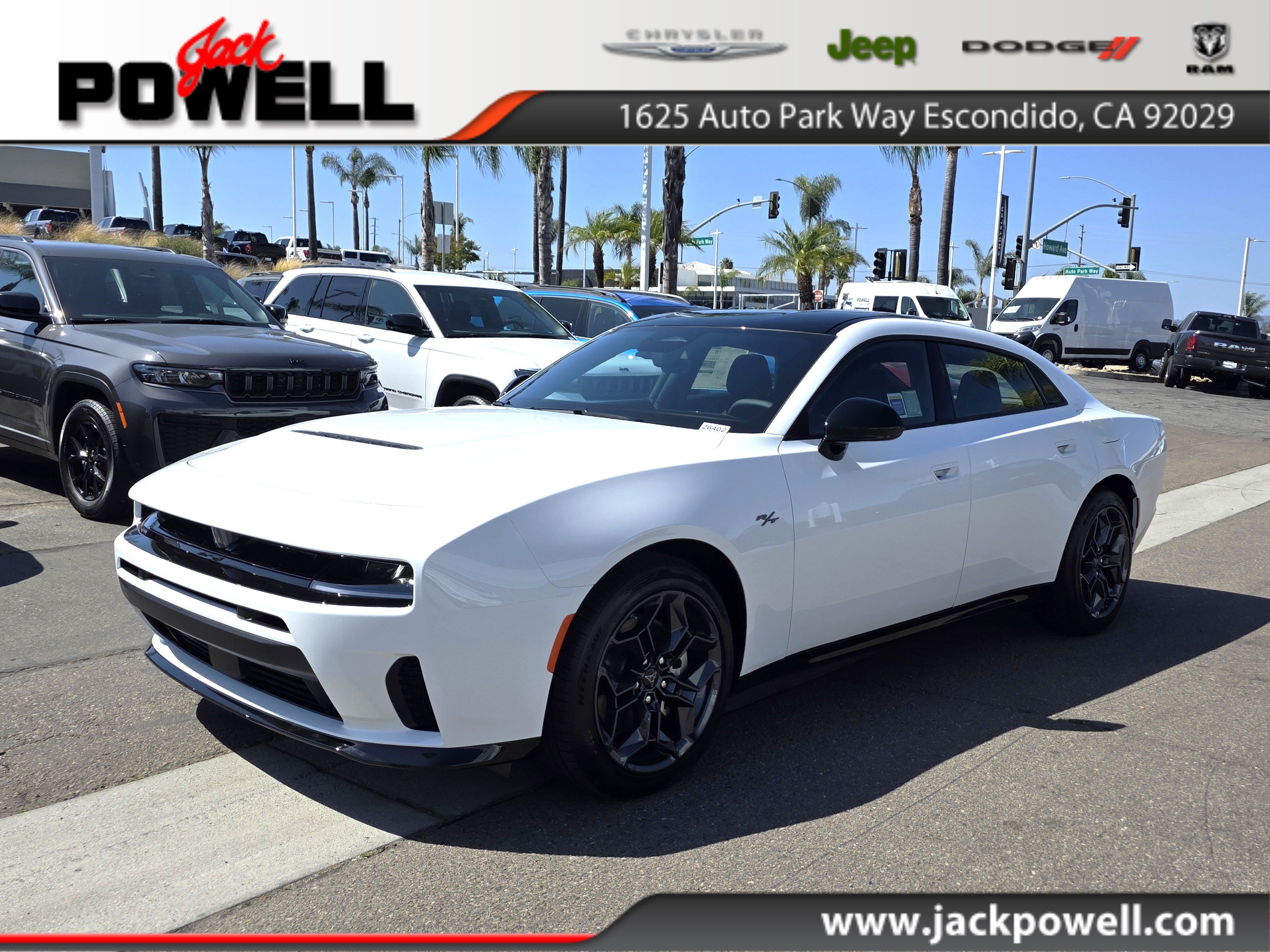 New 2026 Dodge Charger R/T w/ Blacktop Package