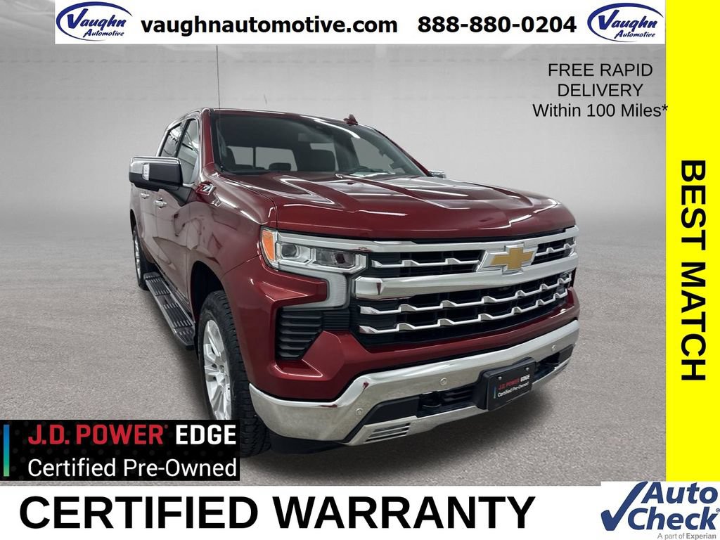 Used 2022 Chevrolet Silverado 1500 LTZ w/ LTZ Premium Package AWD/4WD image 1
