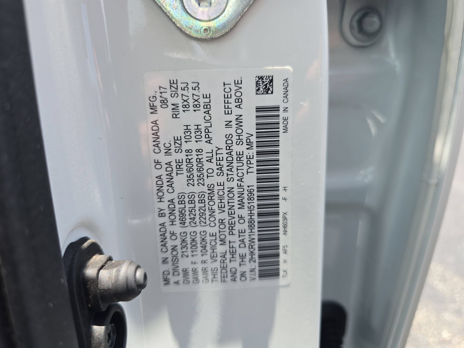 Used 2017 Honda CR-V EX-L image 31