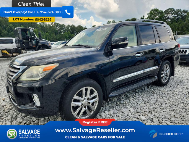 Used 2013 Lexus LX 570 4WD w/ Luxury Pkg