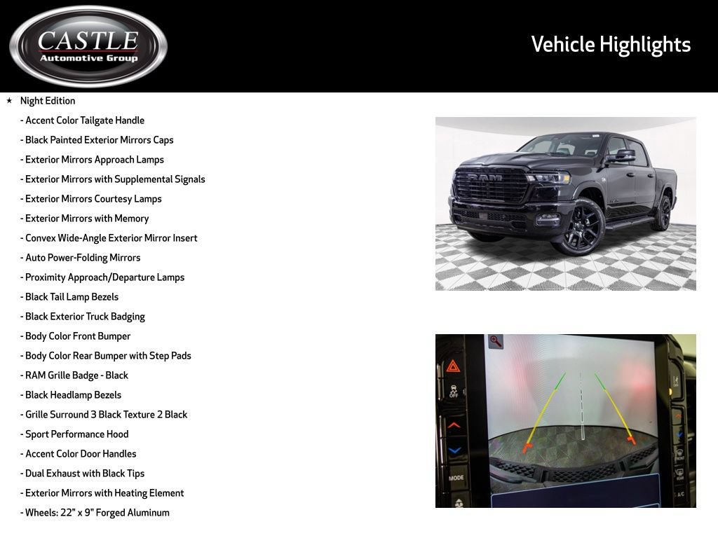 New 2026 RAM 1500 Laramie w/ Night Edition AWD/4WD image 7