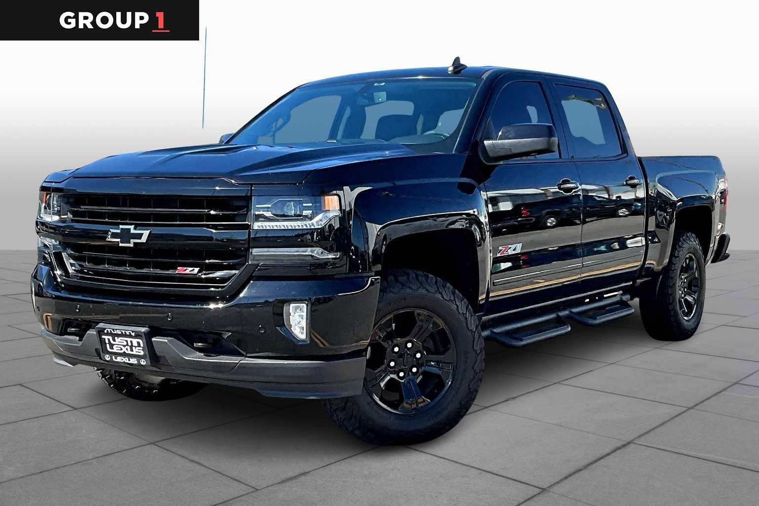 Used 2018 Chevrolet Silverado 1500 LTZ Z71 w/ Midnight Edition