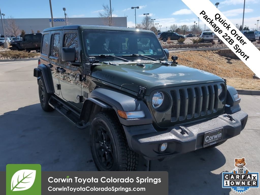 Used 2022 Jeep Wrangler Unlimited Sport
