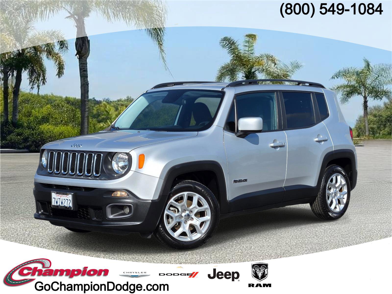 Certified 2016 Jeep Renegade Latitude