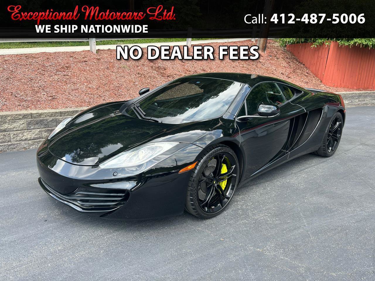 Used 2012 McLaren MP4-12C Coupe RWD image 1