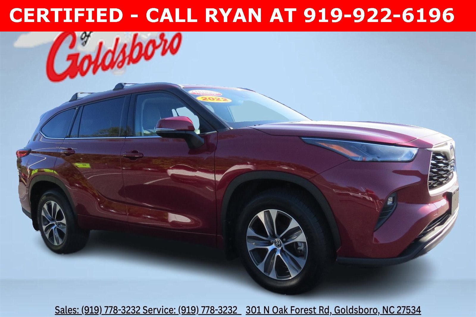 Used 2022 Toyota Highlander XLE
