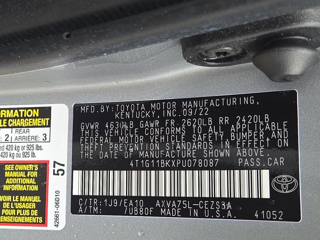 Used 2023 Toyota Camry SE AWD/4WD image 16