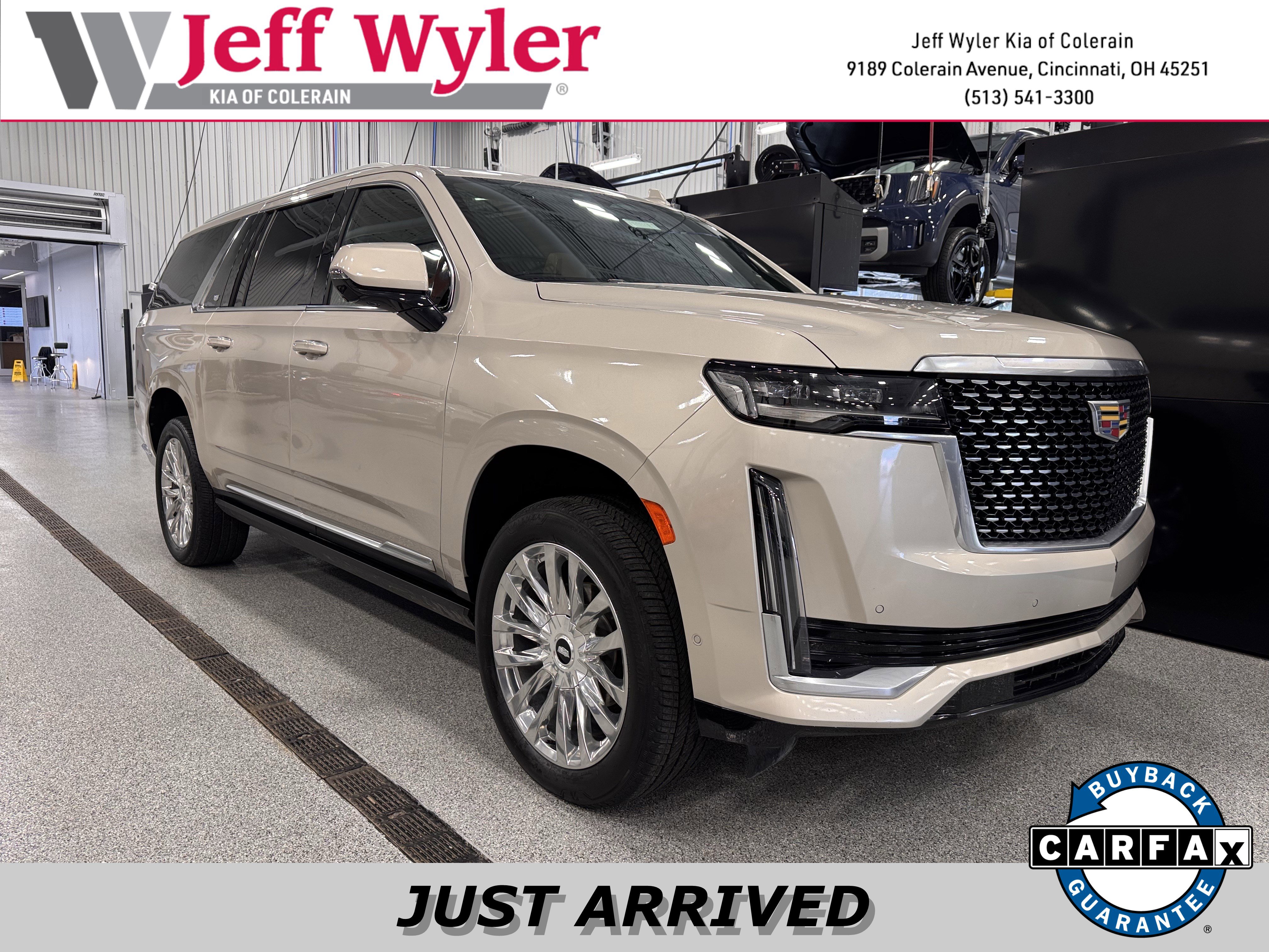 Used 2021 Cadillac Escalade ESV Premium Luxury w/ Driver Assist Tech Package