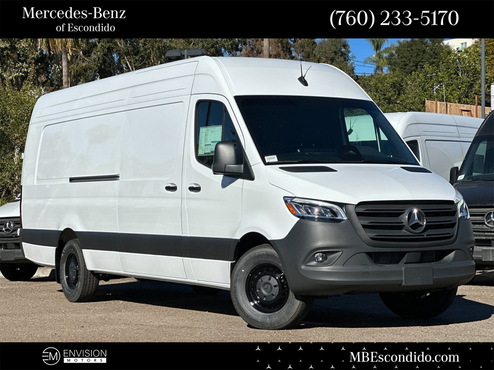New 2025 Mercedes-Benz Sprinter 2500