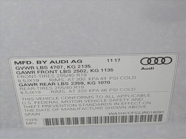 Used 2018 Audi Q3 2.0T Premium Plus w/ Premium Plus Package FWD image 24
