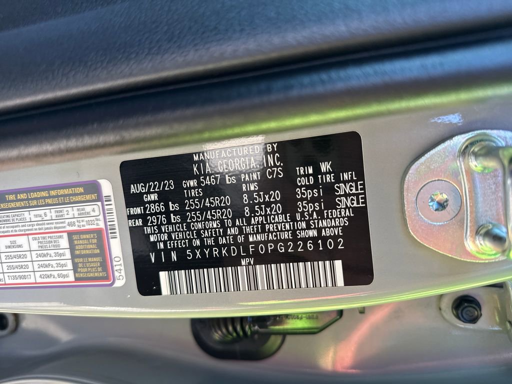 Certified 2023 Kia Sorento SX Prestige AWD/4WD image 20