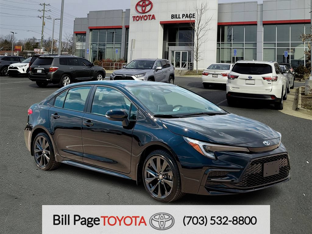 Used 2025 Toyota Corolla SE w/ SE Premium Package FWD image 1
