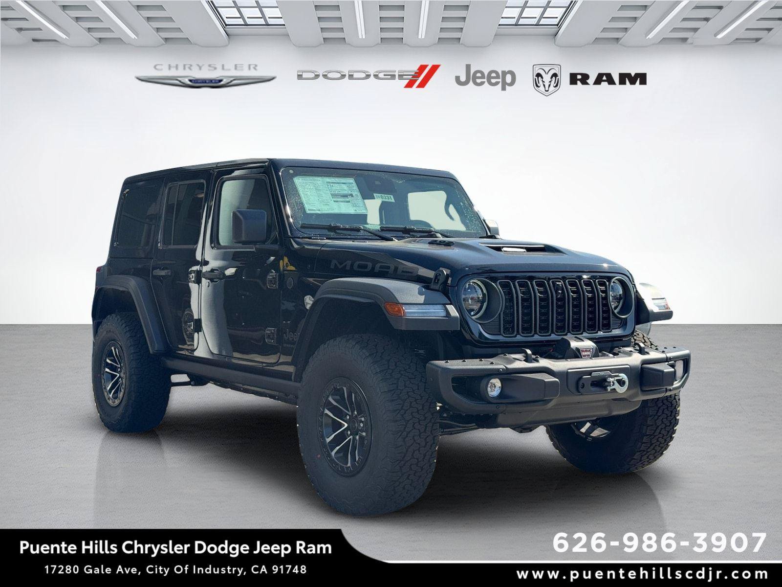 New 2026 Jeep Wrangler Unlimited Rubicon 392 w/ Quick Order Package 27X Moab
