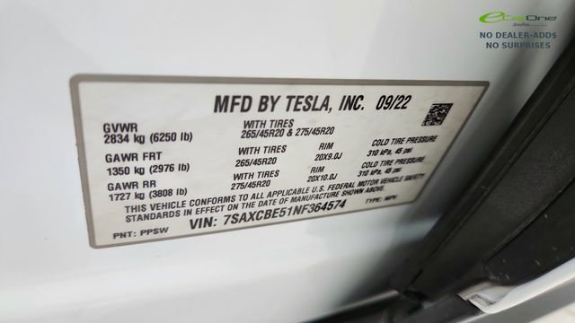 Used 2022 Tesla Model X AWD/4WD image 65