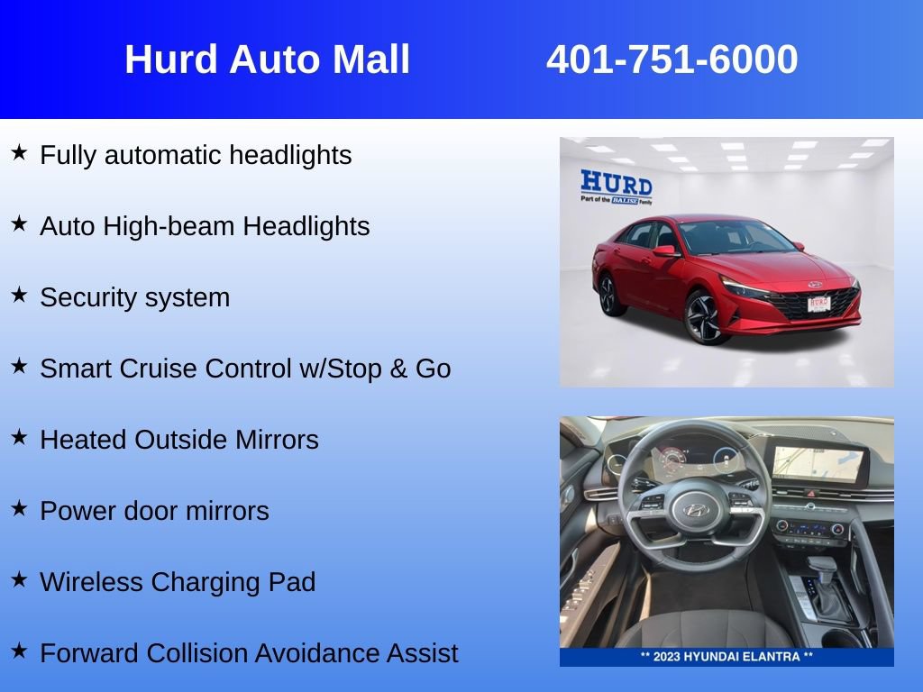 Used 2023 Hyundai Elantra SEL w/ Convenience Package FWD image 18