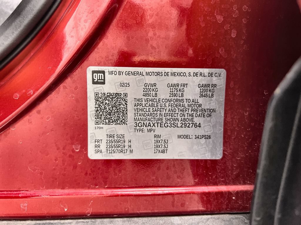 Used 2025 Chevrolet Equinox RS w/ Safety and Technology Package AWD/4WD image 40