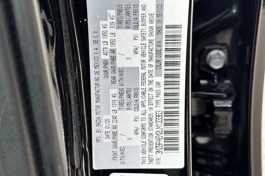 Used 2020 MAZDA MAZDA3 Sedan w/ Premium Package image 37