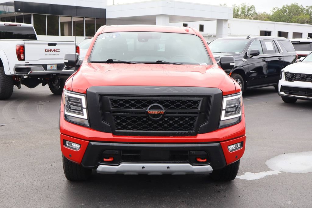 Used 2021 Nissan Titan PRO-4X w/ Pro-4x Convenience Package AWD/4WD image 4