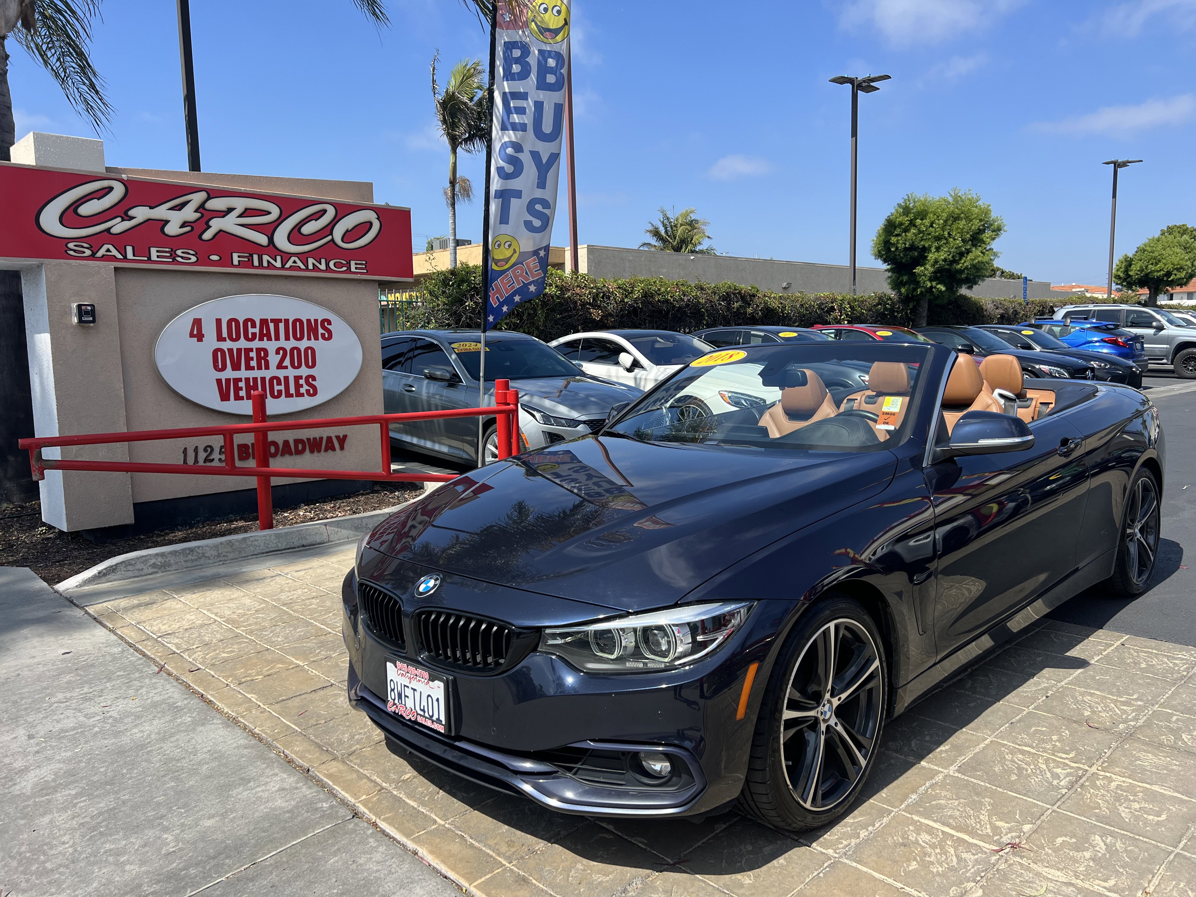 Used 2018 BMW 430i Convertible w/ Premium Package RWD image 4
