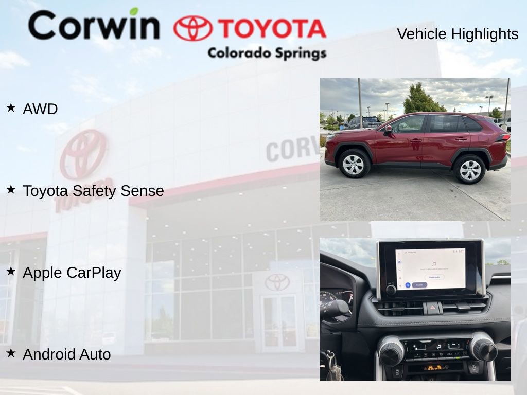 Used 2025 Toyota RAV4 LE AWD/4WD image 15