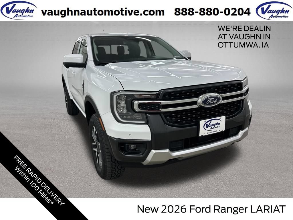 New 2026 Ford Ranger Lariat w/ Trailer Tow Package