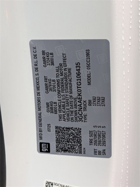 New 2026 Chevrolet Silverado 1500 W/T w/ WT Safety Package image 28