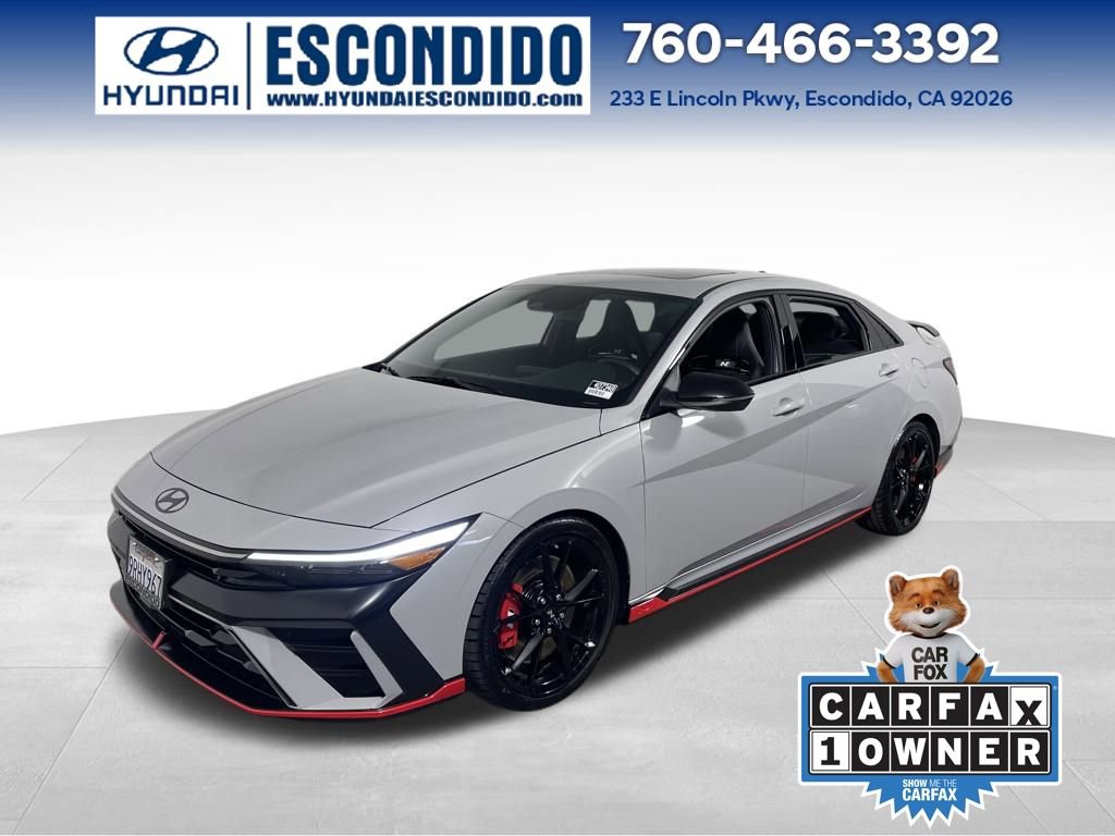 Certified 2025 Hyundai Elantra N image 1