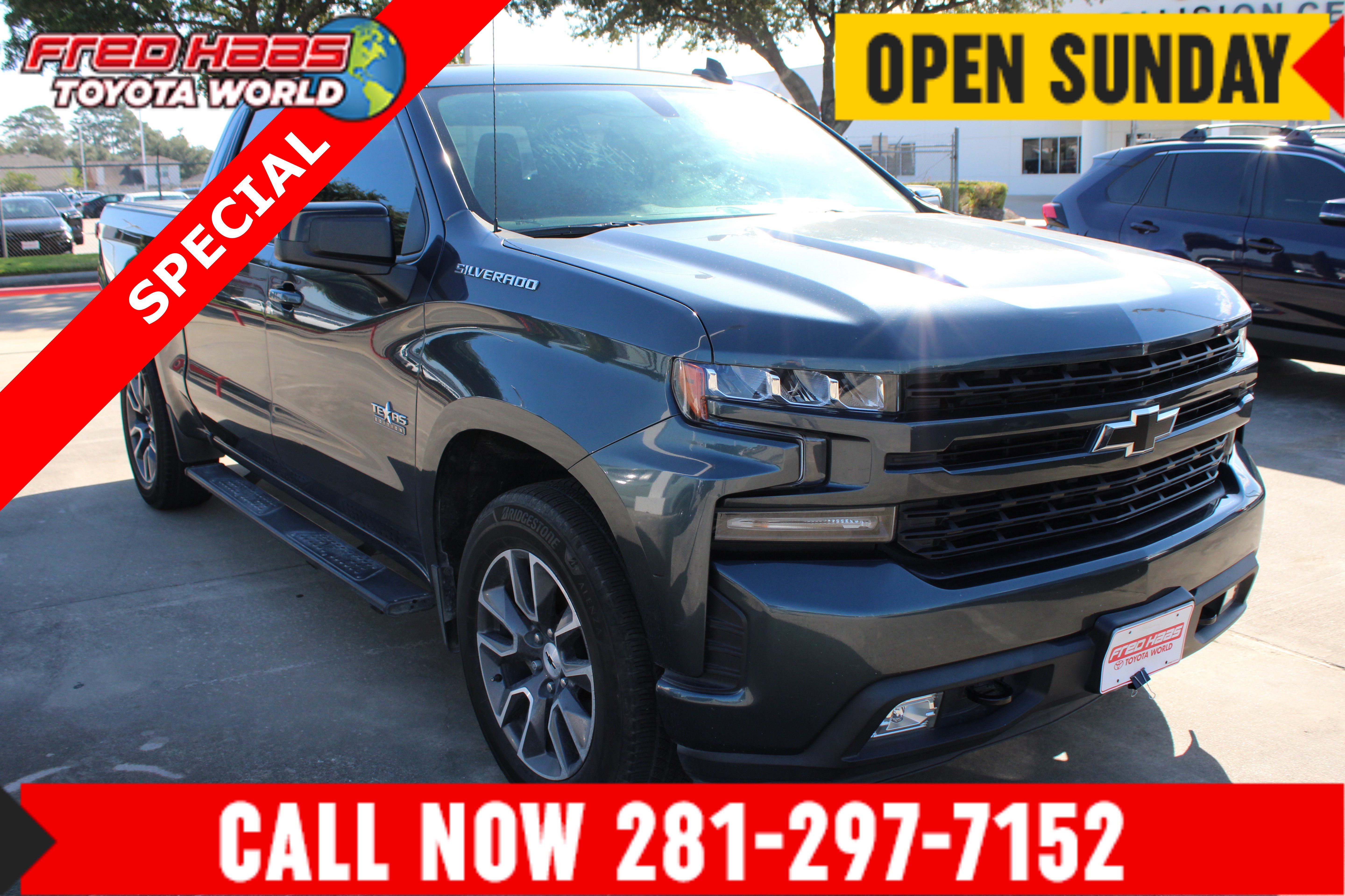 Used 2021 Chevrolet Silverado 1500 RST w/ Bed Protection Package RWD image 1