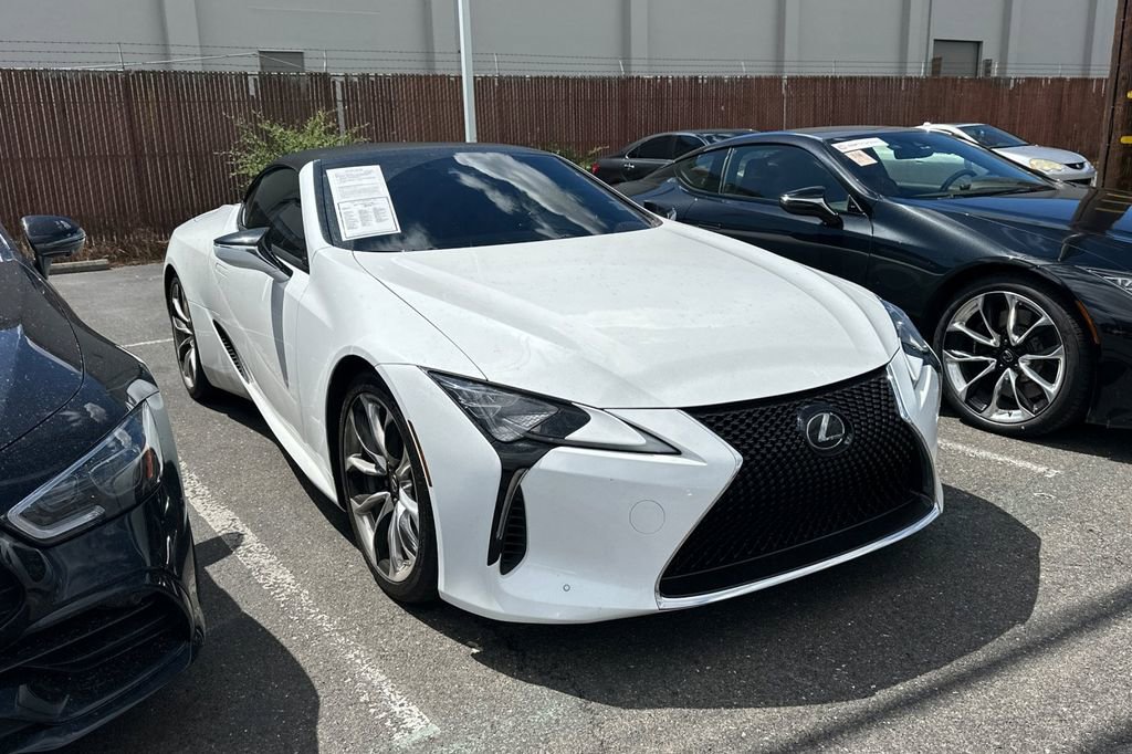 Used 2021 Lexus LC 500 Convertible RWD image 2