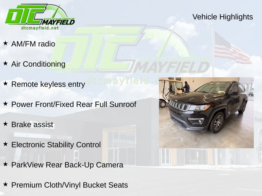 Used 2018 Jeep Compass Latitude w/ Popular Equipment Group FWD image 6