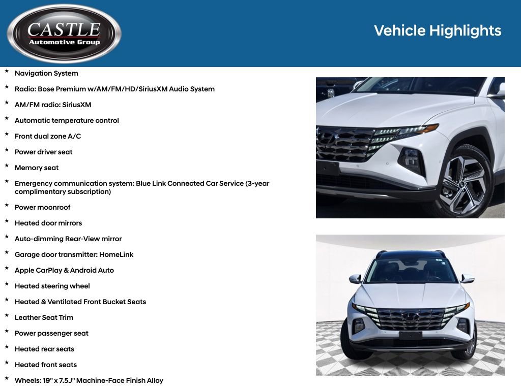 Used 2023 Hyundai Tucson Limited AWD/4WD image 8