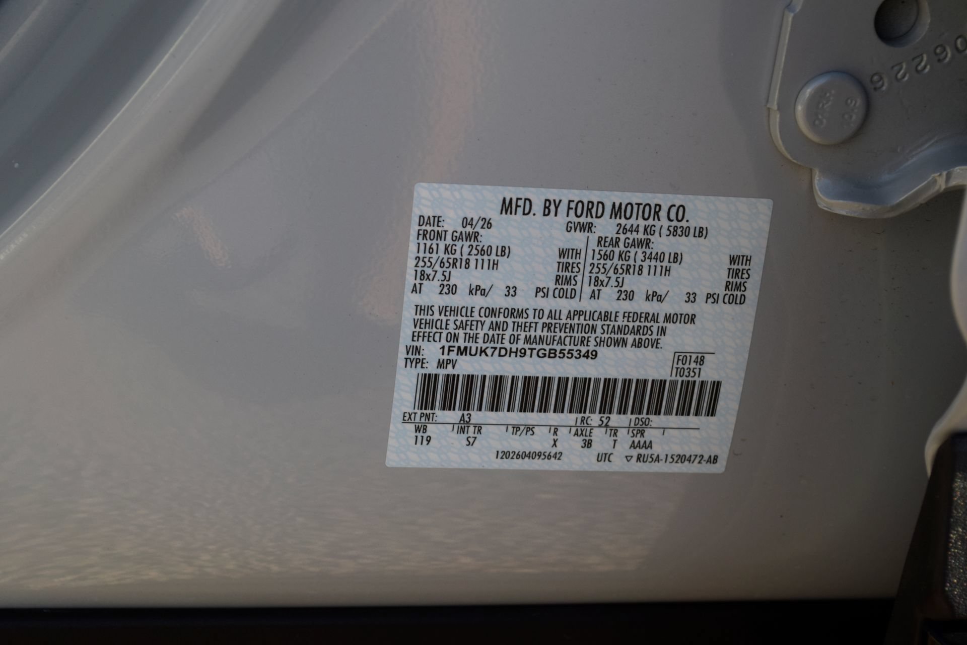 New 2026 Ford Explorer Active w/ Active Comfort Package RWD image 28