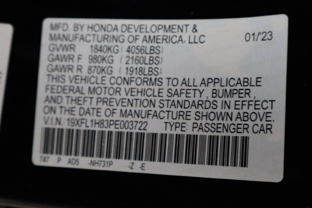 Used 2023 Honda Civic Sport Touring image 33