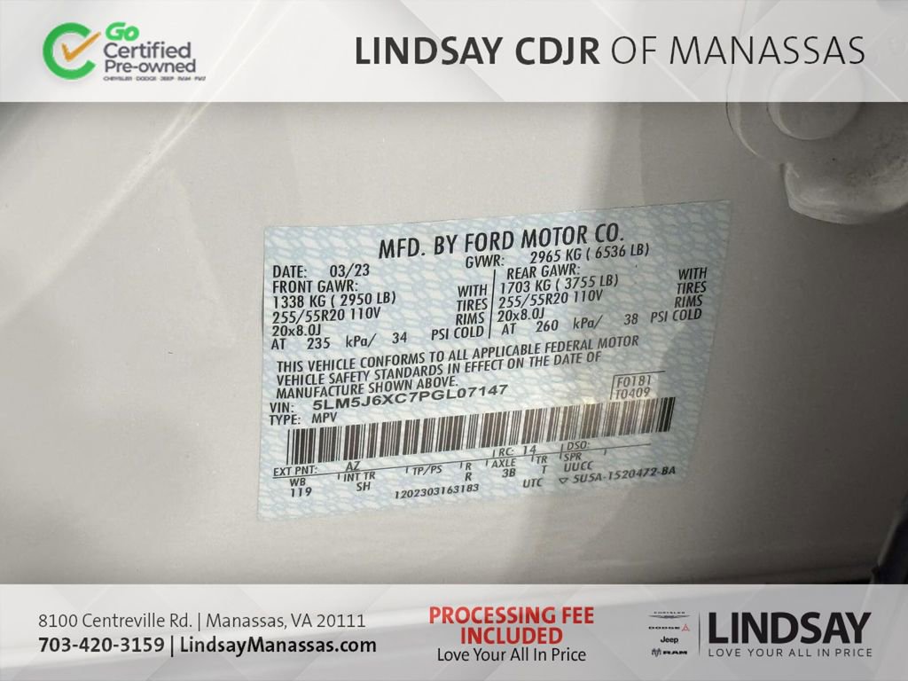 Used 2023 Lincoln Aviator AWD w/ Premium Package image 30