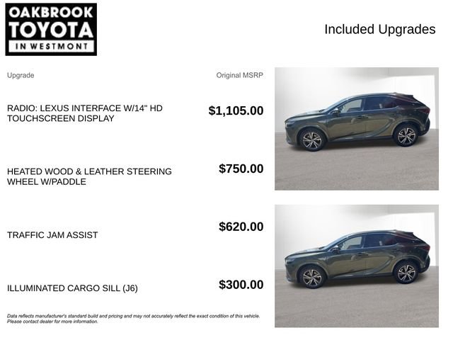 Used 2023 Lexus RX 350 Premium w/ Cold Area Package AWD/4WD image 4