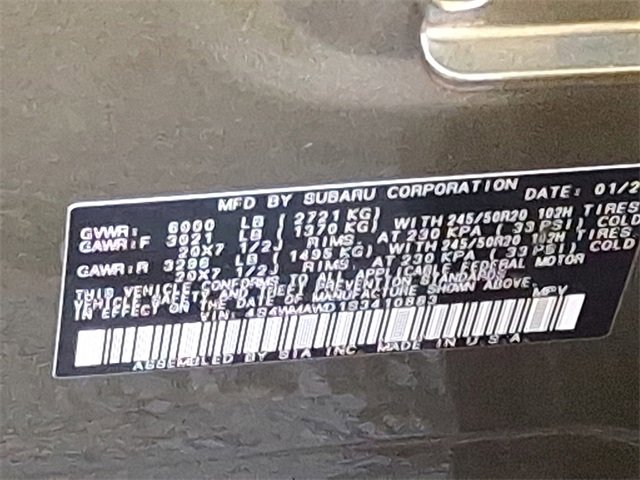 Used 2025 Subaru Ascent Bronze Edition w/ Onyx Package image 26