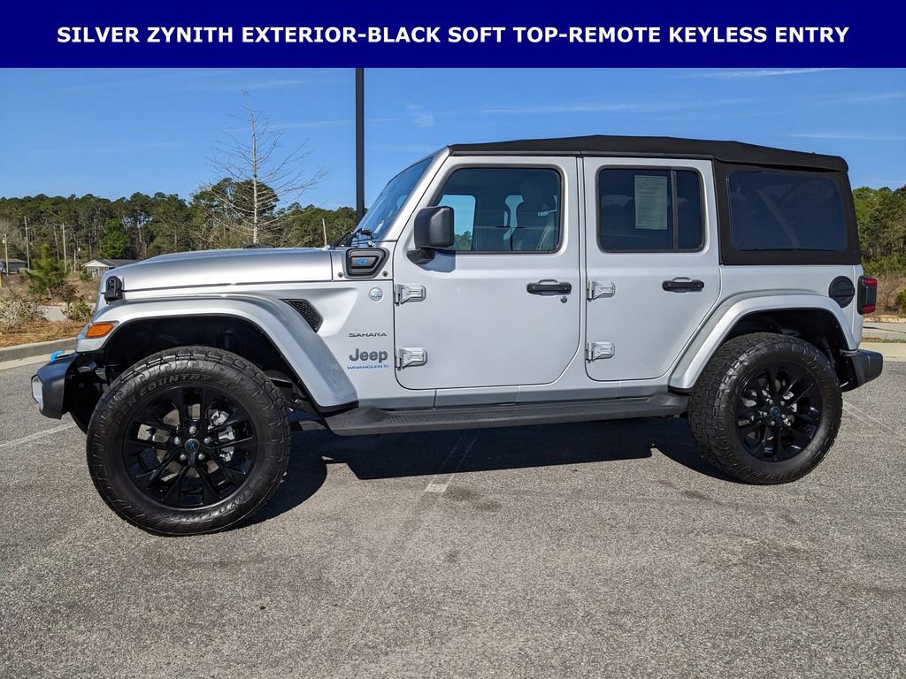 Used 2024 Jeep Wrangler Unlimited Sahara w/ Technology Group image 8