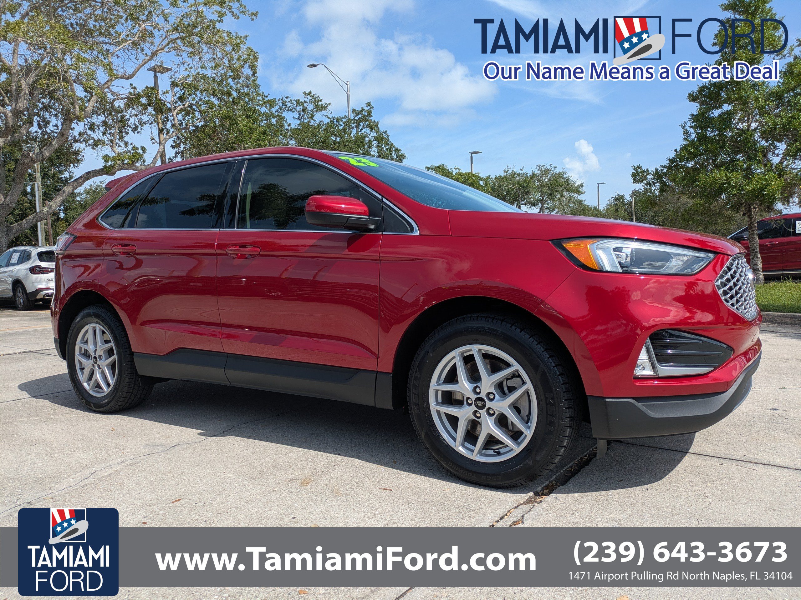 Certified 2023 Ford Edge SEL w/ Convenience Package AWD/4WD image 1