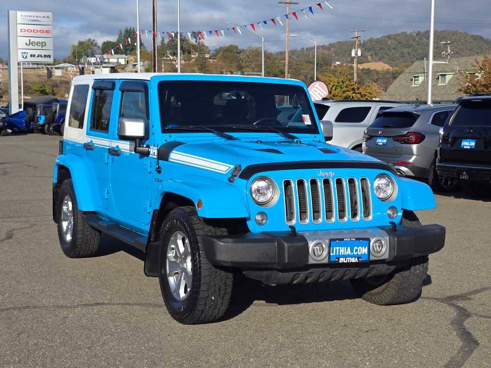 Used 2017 Jeep Wrangler Unlimited Sahara w/ Quick Order Package 24E Chief image 6