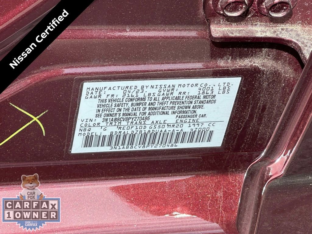 Certified 2023 Nissan Sentra SV w/ All-Weather Package image 20