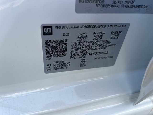 New 2026 Chevrolet Silverado 1500 LT Trail Boss w/ Safety Package image 36