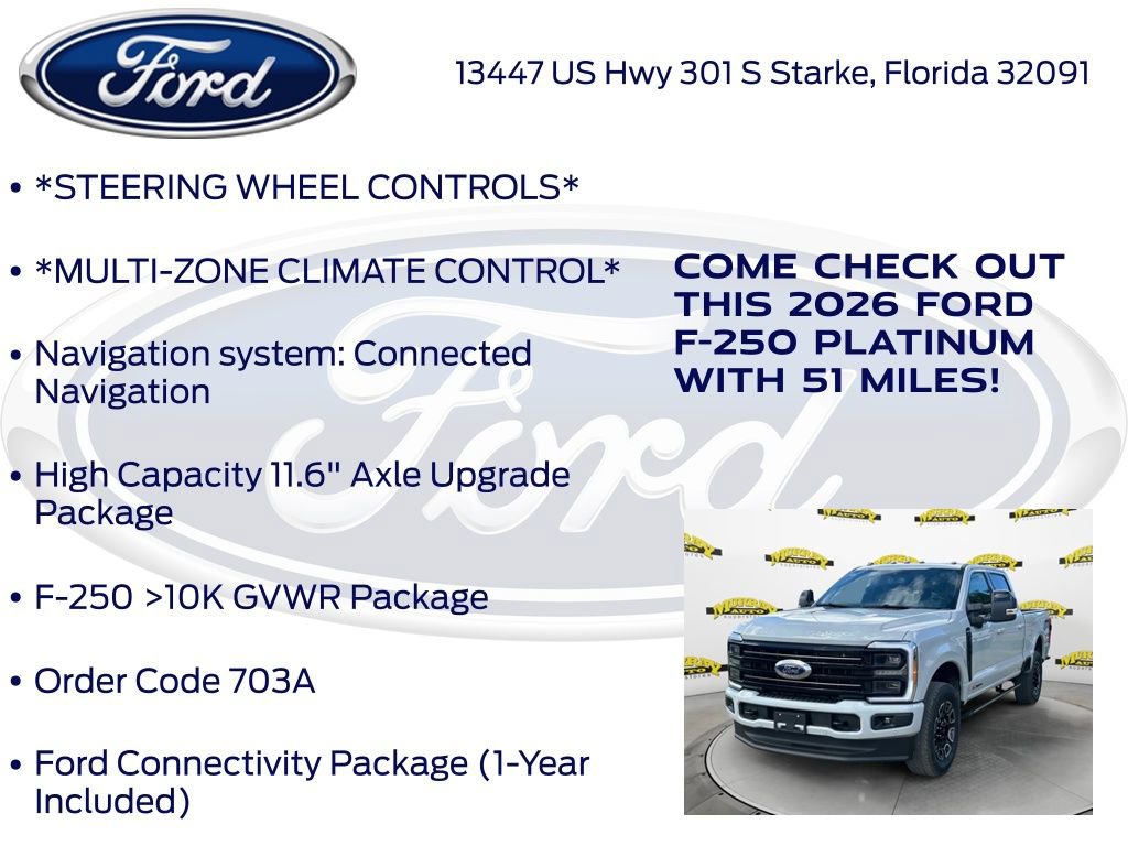 New 2026 Ford F250 Platinum image 15