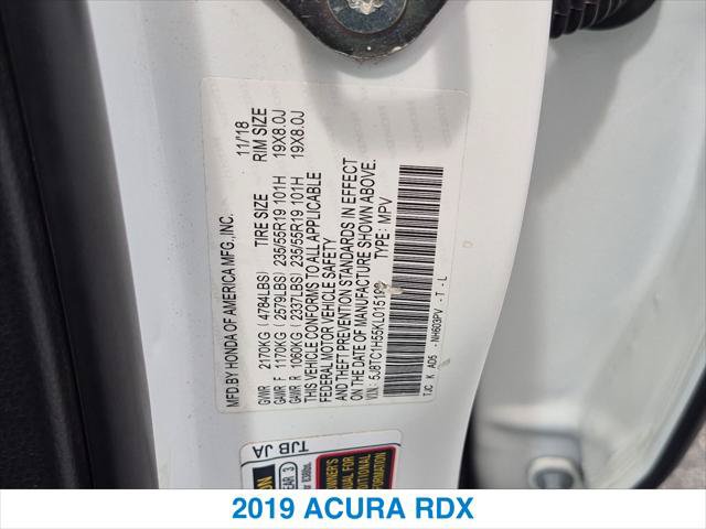 Used 2019 Acura RDX w/ Technology Package FWD image 26
