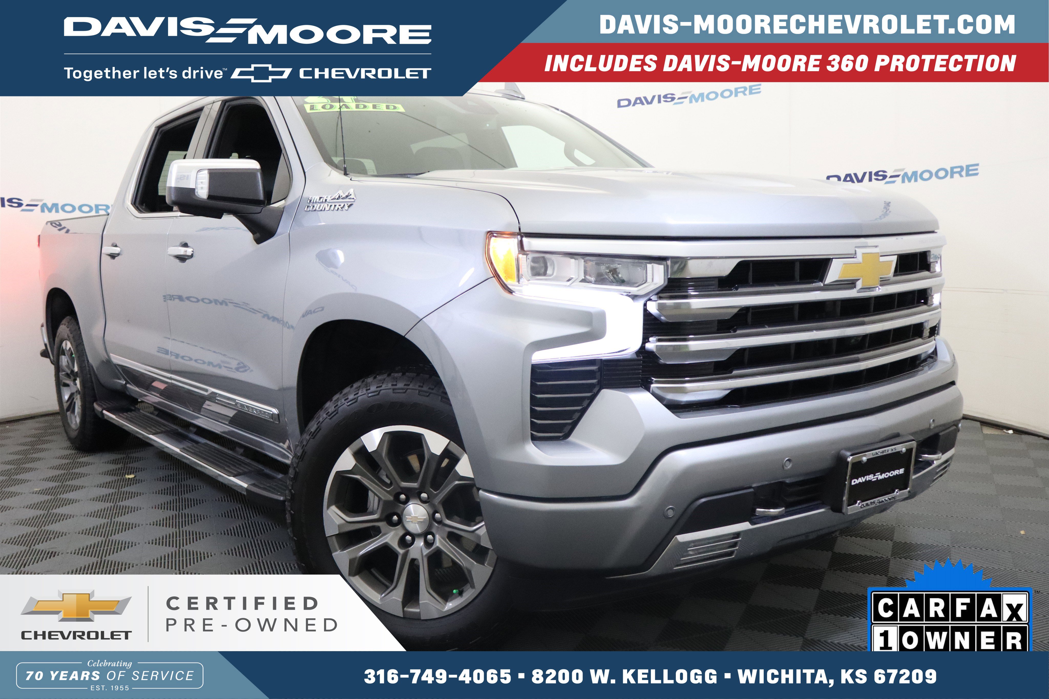 Certified 2024 Chevrolet Silverado 1500 High Country image 1