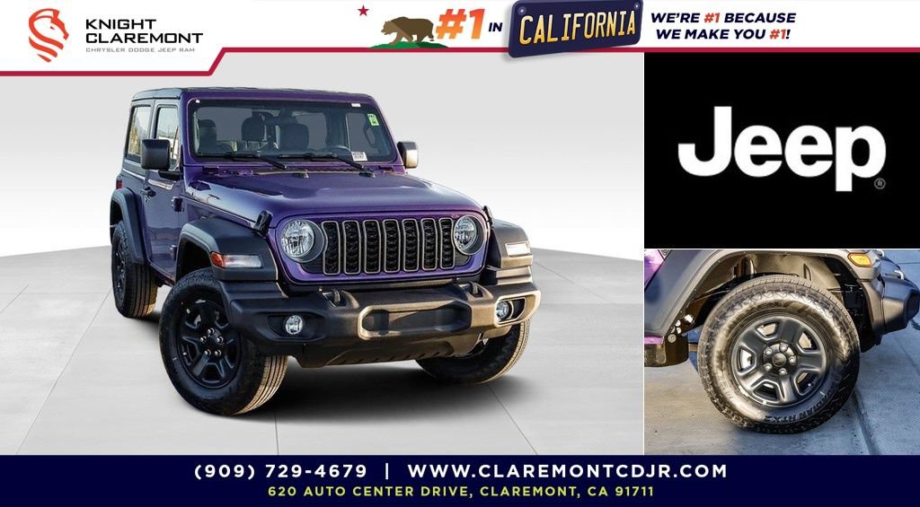 New 2026 Jeep Wrangler Sport AWD/4WD 360° Tour